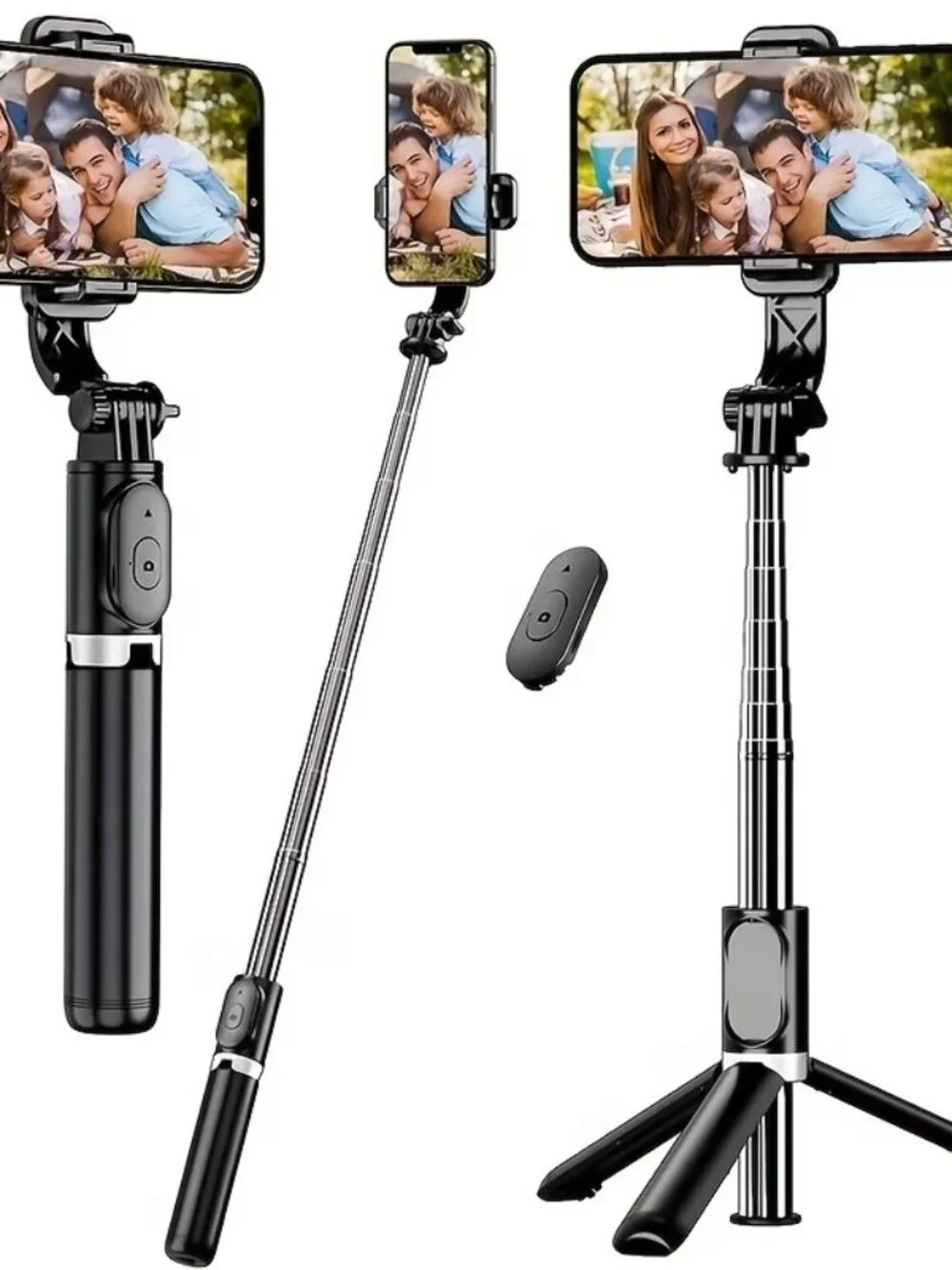 Remote Cobtrol Extendable Phone Selfie Stick